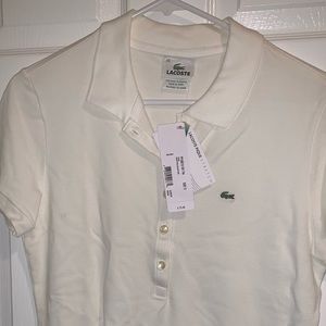 Woman’s Lacoste Polo style shirt